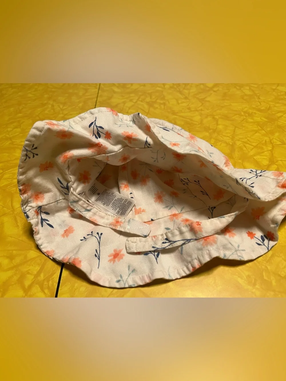 Baby’s Floral Sunhat